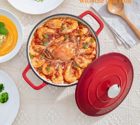 Cratita inalta de fonta emailata Red5 l [3]