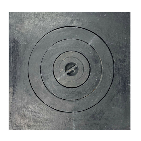 Soba, semineu, cuptor - Plita de fonta pt ceaune mari BS01 60x60 cm