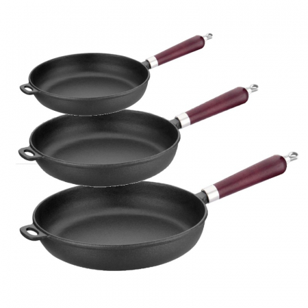 Tigai/Grill-uri de fonta - set tigai de fonta