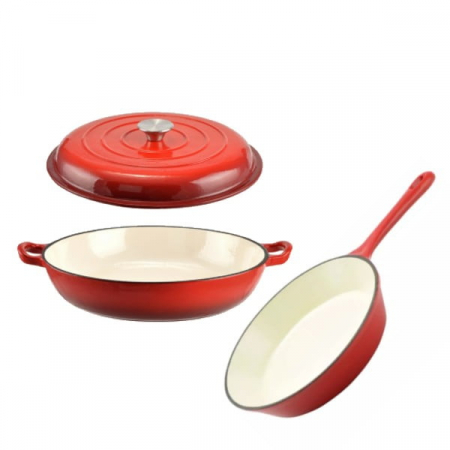 Home &amp; deco - Set cratita si tigaie Red46