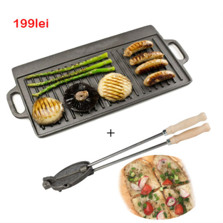 Seturi produse - Set plita reversibila + presa slanina