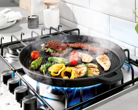 Tigaie rotunda din fonta 33 cm [1]