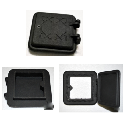Usi sobe - Usa de vizitare din fonta 15x15 cm