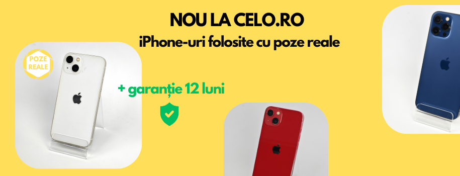 iPhone-uri folosite cu poze reale!