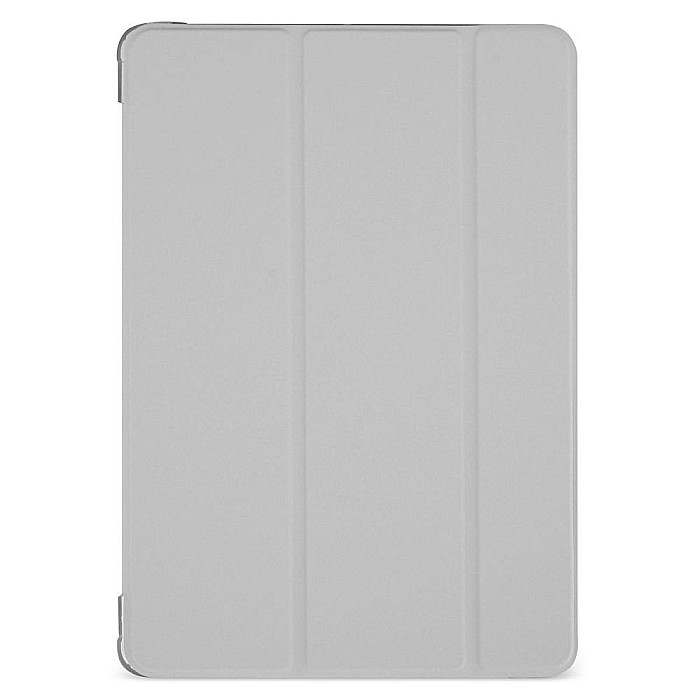 Husa Magnetica cu spate transparent, colturi intarite pentru iPad 7, 8 10.2 Inch - Gri deschis [1]