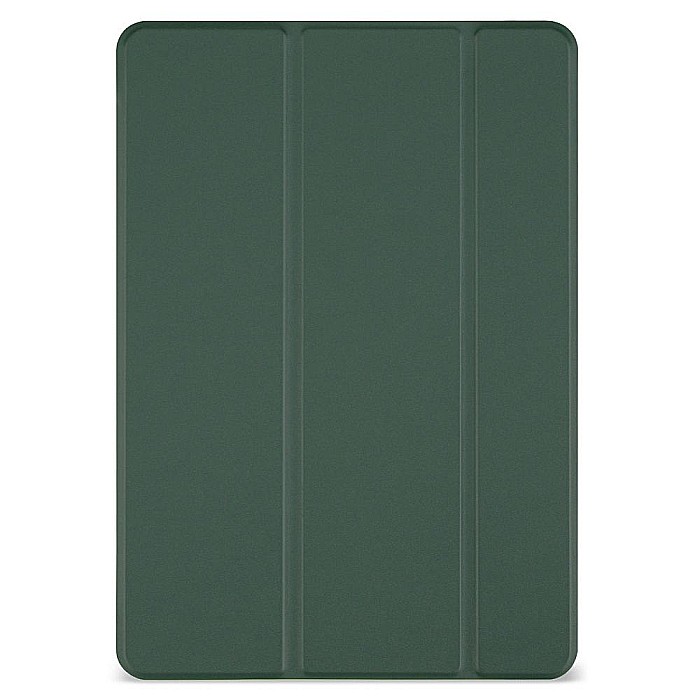 Husa Magnetica cu spate transparent, colturi intarite pentru iPad 7, 8 10.2 Inch - Dark Green [1]