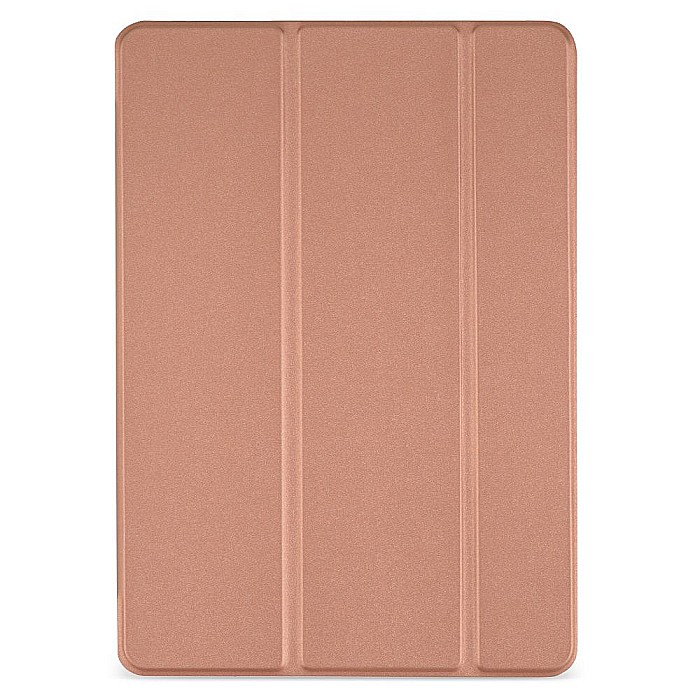 Husa Magnetica cu spate transparent, colturi intarite pentru iPad 7, 8 10.2 Inch - Rose Gold [1]