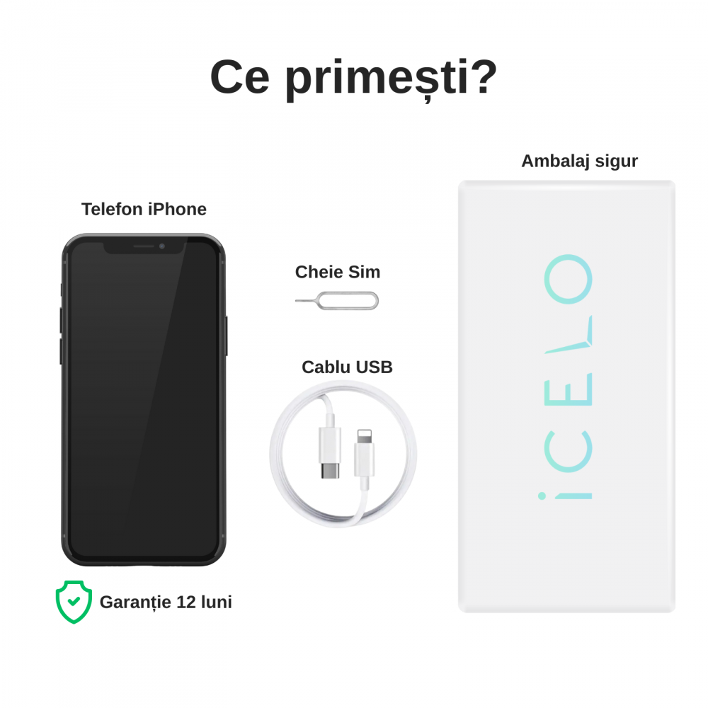 iPhone 11 Pro Space Gray, 512GB, Grad B, Baterie noua, Garantie 12 luni [2]