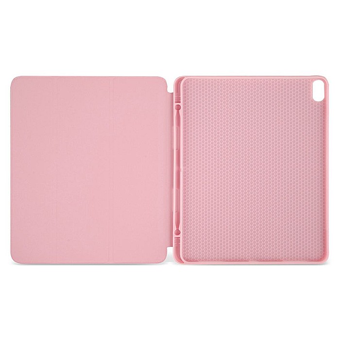 Husa Flip Magnetica cu suport Stylus Pen pentru iPad Pro 12.9 Inch 2018 - Roz [2]