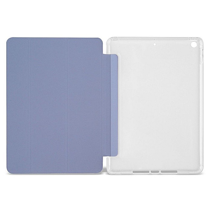 Husa Magnetica cu spate transparent, colturi intarite pentru iPad 7, 8 10.2 Inch - Lavender [2]