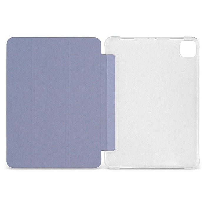 Husa Magnetica cu spate transparent, colturi intarite pentru iPad Pro 11 Inch 2018, 2020 - Lavender [2]