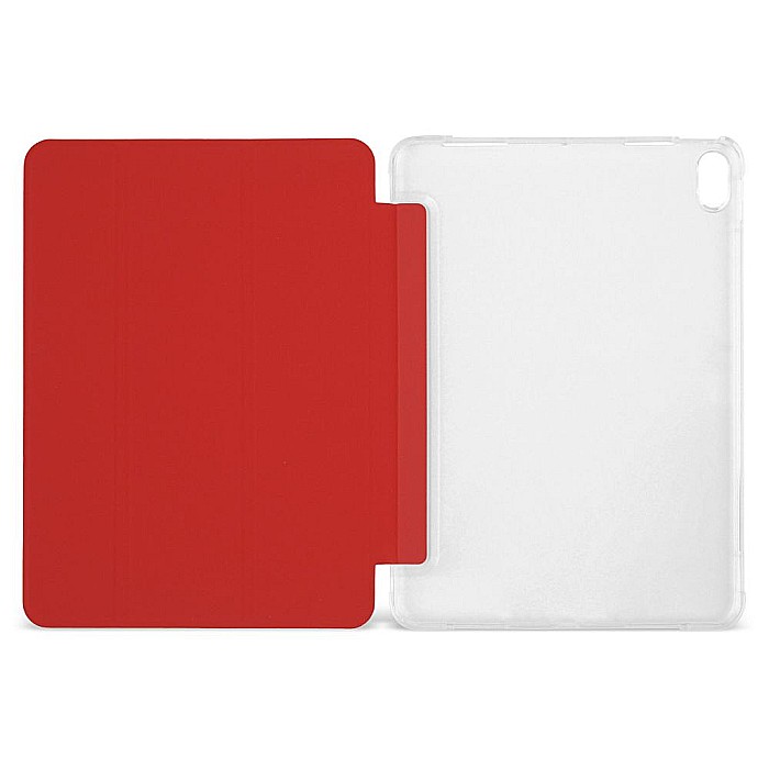 Husa Magnetica cu spate transparent, colturi intarite pentru iPad Air 4 10.9 Inch - Rosu [2]