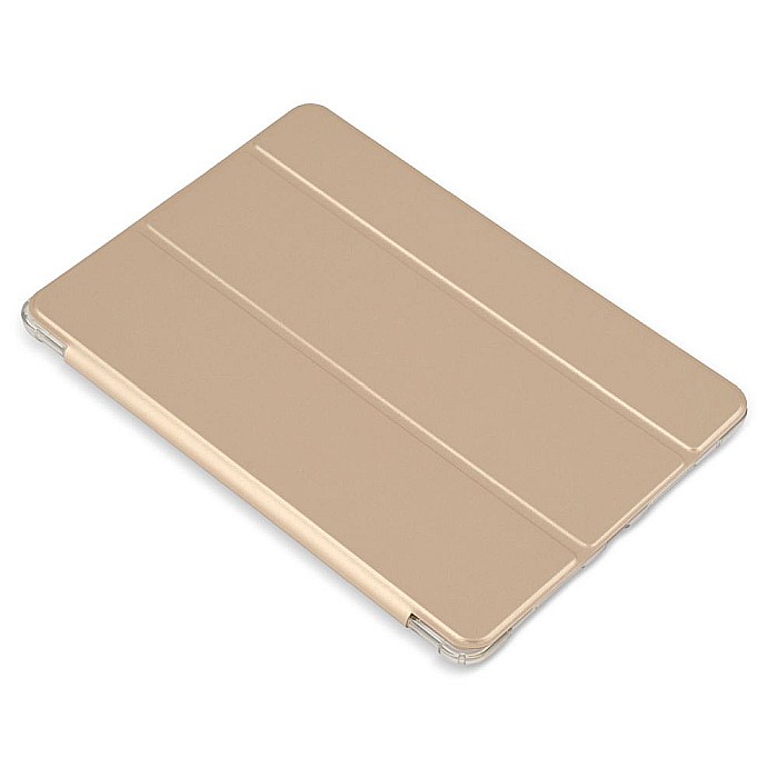 Husa Magnetica cu spate transparent, colturi intarite pentru iPad Air 3, Pro 10.5 Inch - Auriu [3]