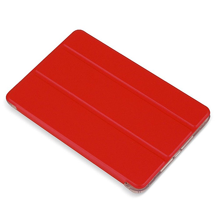 Husa Magnetica cu spate transparent, colturi intarite pentru iPad Mini 1, 2, 3 7.9 Inch - Rosu [3]
