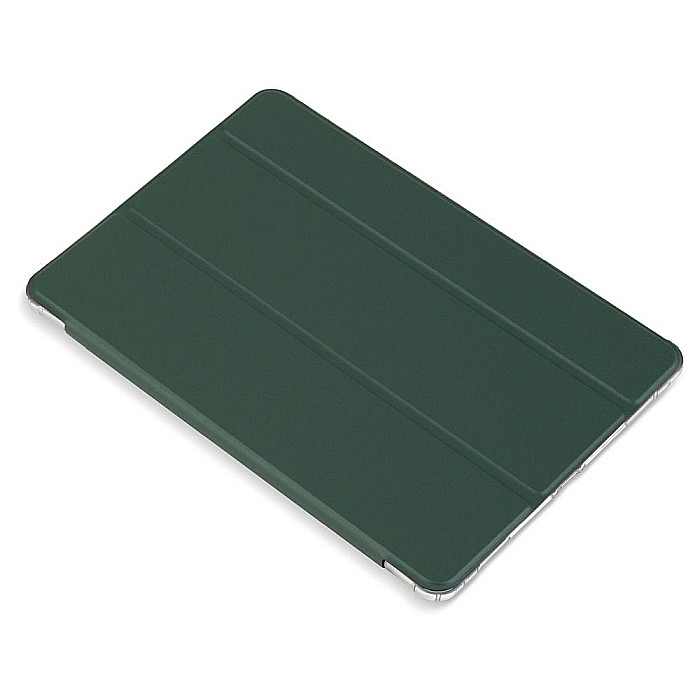 Husa Magnetica cu spate transparent, colturi intarite pentru iPad 7, 8 10.2 Inch - Dark Green [3]