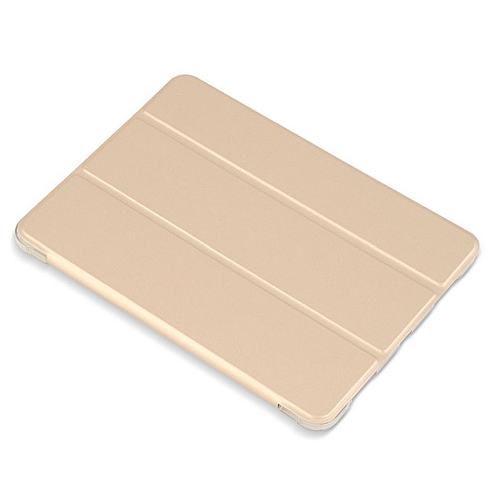 Husa Magnetica cu spate transparent, colturi intarite pentru iPad Pro 11 Inch 2018, 2020 - Auriu [3]