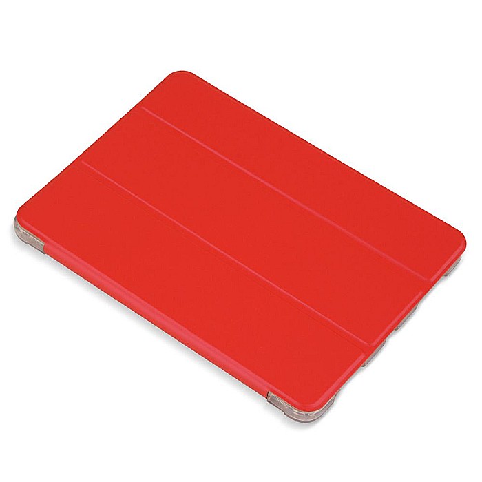 Husa Magnetica cu spate transparent, colturi intarite pentru iPad Air 4 10.9 Inch - Rosu [3]