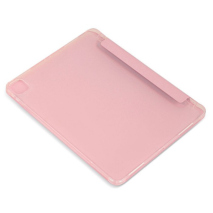 Husa Flip Magnetica cu suport Stylus Pen pentru iPad Pro 12.9 Inch 2020 - Roz [4]