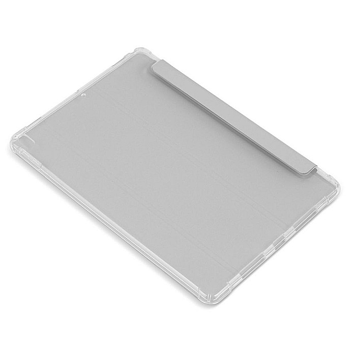 Husa Magnetica cu spate transparent, colturi intarite pentru iPad Air 3, Pro 10.5 Inch - Gri deschis [4]