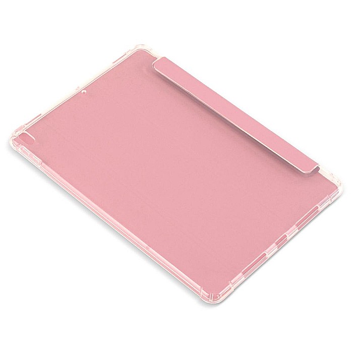 Husa Magnetica cu spate transparent, colturi intarite pentru iPad Air 3, Pro 10.5 Inch - Roz [4]
