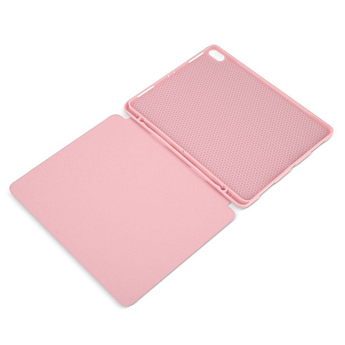 Husa Flip Magnetica cu suport Stylus Pen pentru iPad Pro 12.9 Inch 2018 - Roz [5]
