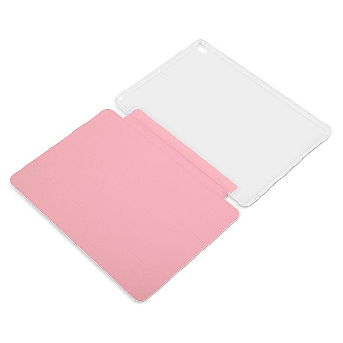 Husa Magnetica cu spate transparent, colturi intarite pentru iPad Air 3, Pro 10.5 Inch - Roz [5]