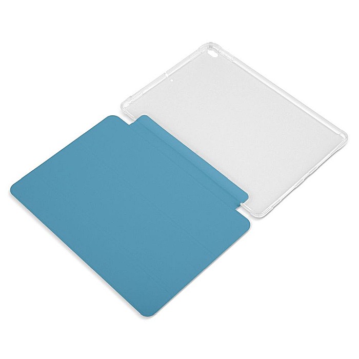Husa Magnetica cu spate transparent, colturi intarite pentru iPad Air 3, Pro 10.5 Inch - Sky Blue [5]