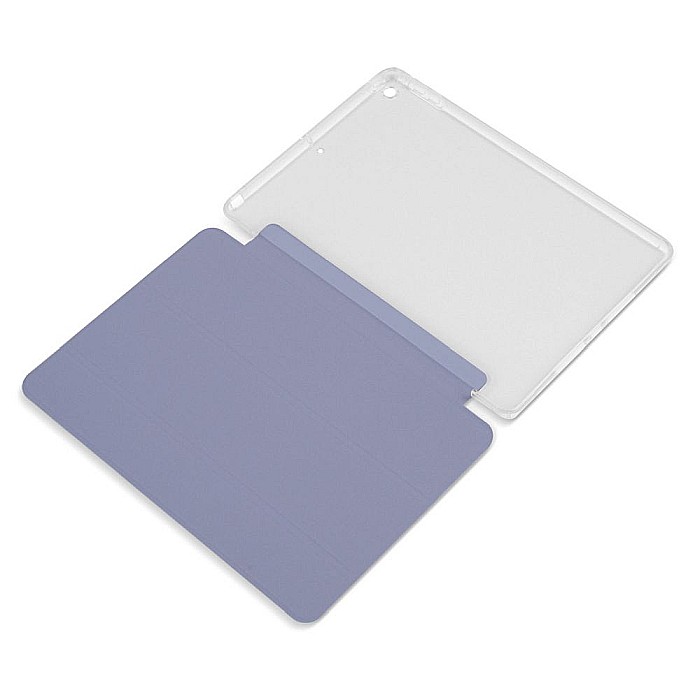 Husa Magnetica cu spate transparent, colturi intarite pentru iPad 7, 8 10.2 Inch - Lavender [5]