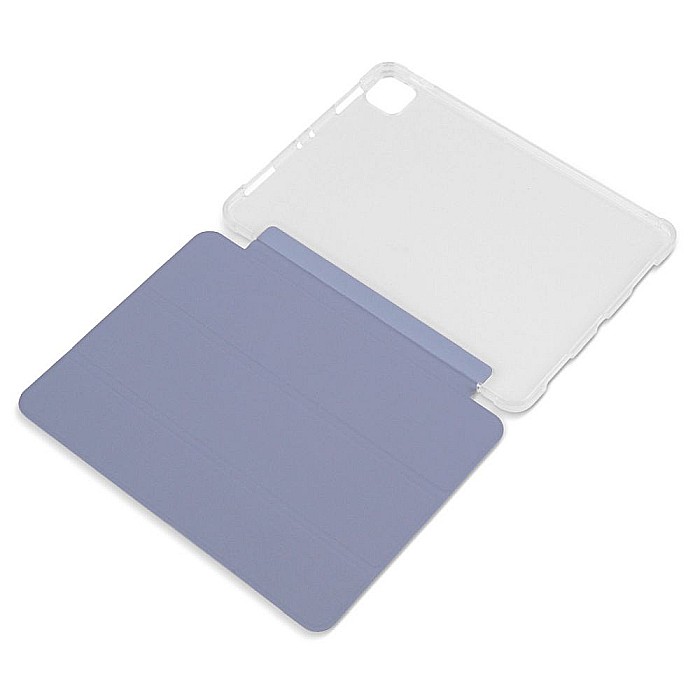 Husa Magnetica cu spate transparent, colturi intarite pentru iPad Pro 11 Inch 2018, 2020 - Lavender [5]