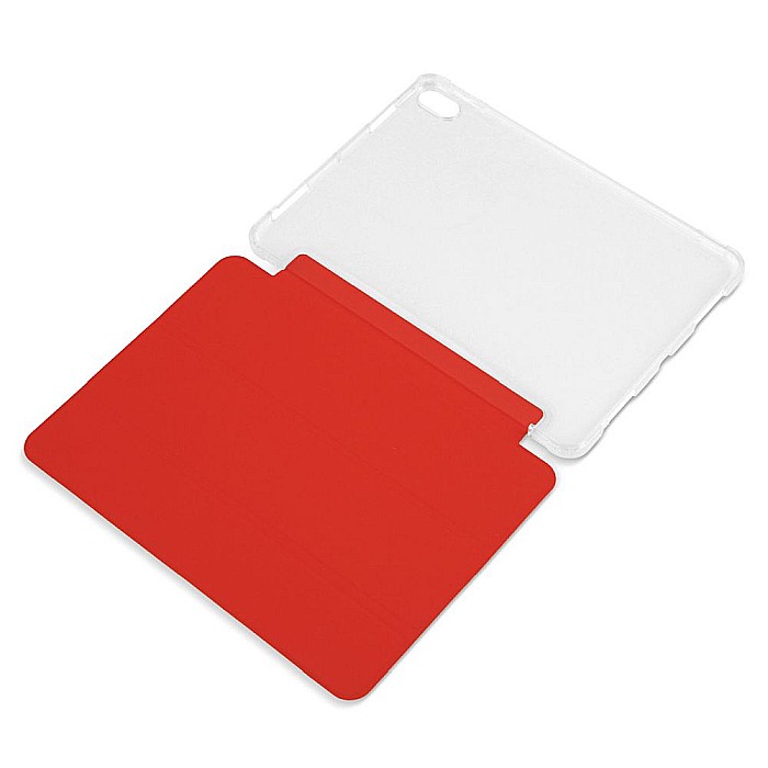 Husa Magnetica cu spate transparent, colturi intarite pentru iPad Air 4 10.9 Inch - Rosu [5]