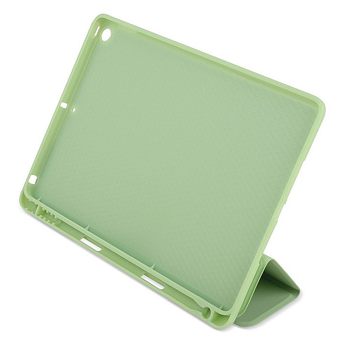 Husa Flip Magnetica cu suport Stylus Pen pentru iPad pentru iPad 7, 8 10.2 Inch - Matcha Green [6]