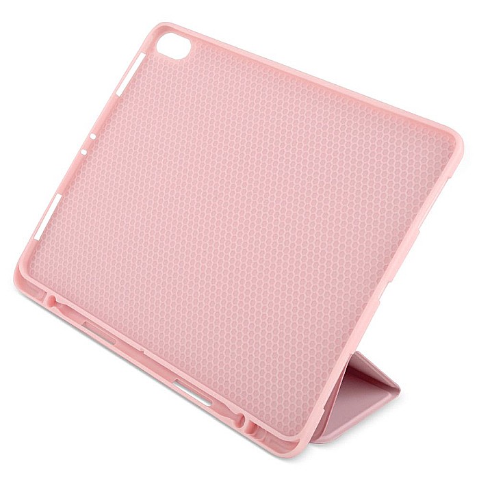 Husa Flip Magnetica cu suport Stylus Pen pentru iPad Pro 12.9 Inch 2018 - Roz [6]