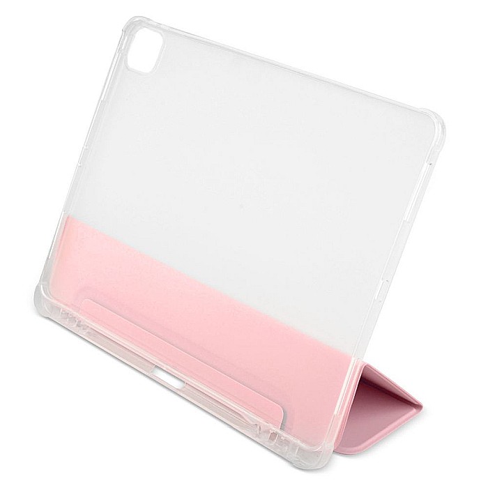 Husa Flip Magnetica cu suport Stylus Pen pentru iPad Pro 12.9 Inch 2020 - Roz [6]