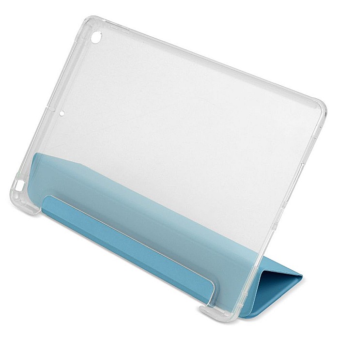 Husa Magnetica cu spate transparent, colturi intarite pentru iPad 7, 8 10.2 Inch - Sky Blue [6]