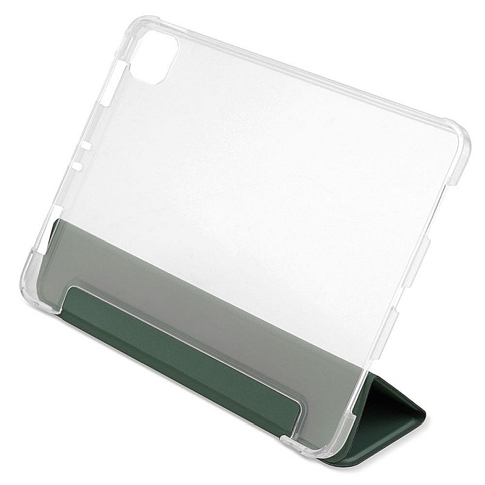 Husa Magnetica cu spate transparent, colturi intarite pentru iPad Pro 11 Inch 2018, 2020 - Dark Green [6]