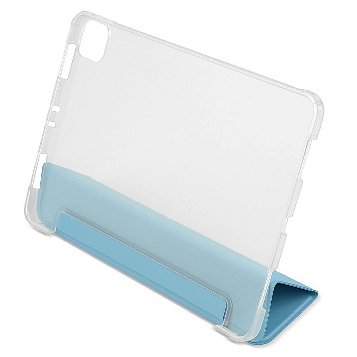 Husa Magnetica cu spate transparent, colturi intarite pentru iPad Pro 11 Inch 2018, 2020 - Sky Blue [6]
