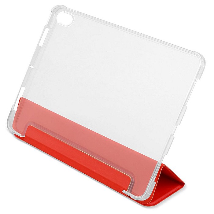 Husa Magnetica cu spate transparent, colturi intarite pentru iPad Air 4 10.9 Inch - Rosu [6]