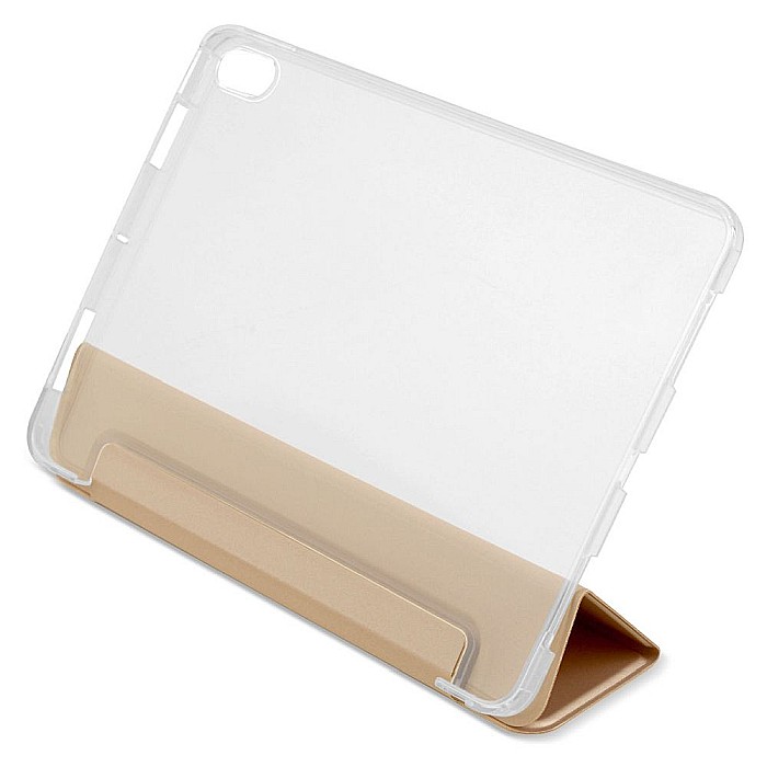 Husa Magnetica cu spate transparent, colturi intarite pentru iPad Air 4 10.9 Inch - Auriu [6]