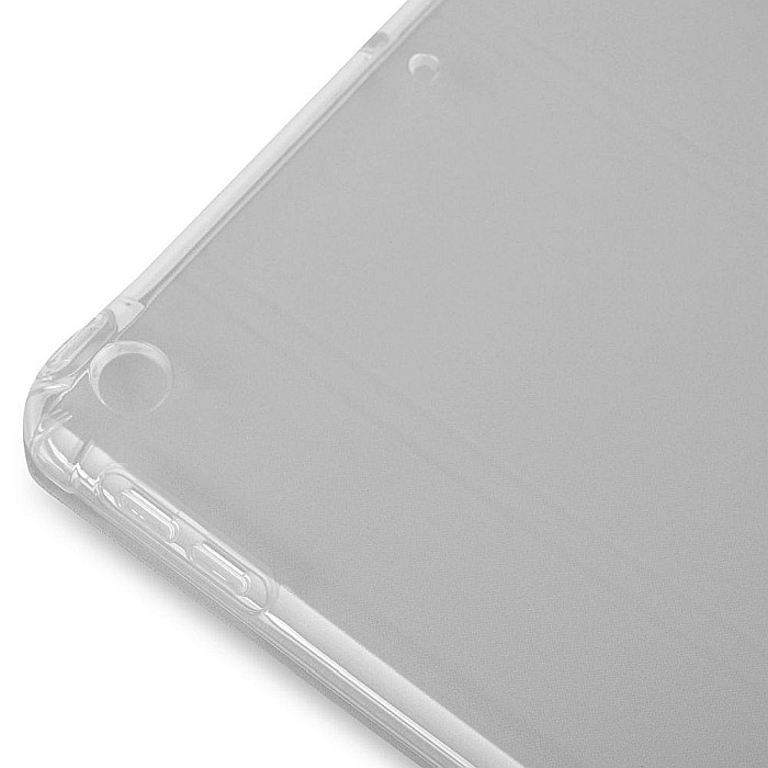 Husa Magnetica cu spate transparent, colturi intarite pentru iPad 7, 8 10.2 Inch - Gri deschis [7]
