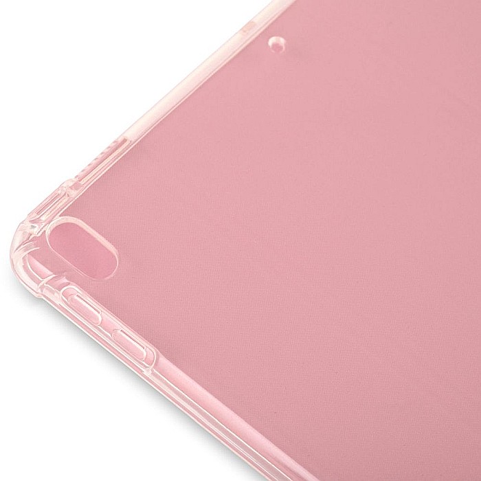 Husa Magnetica cu spate transparent, colturi intarite pentru iPad Air 3, Pro 10.5 Inch - Roz [7]