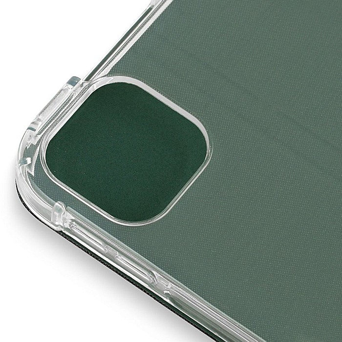 Husa Magnetica cu spate transparent, colturi intarite pentru iPad Pro 11 Inch 2018, 2020 - Dark Green [7]