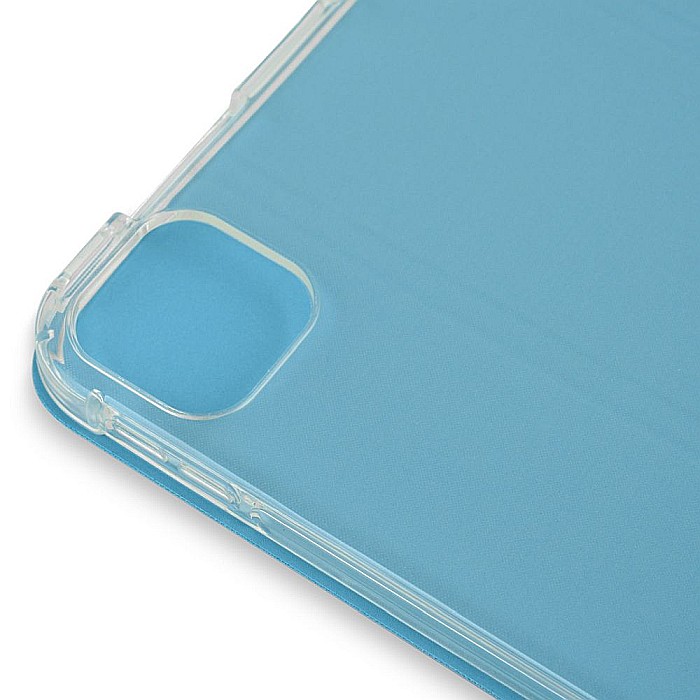 Husa Magnetica cu spate transparent, colturi intarite pentru iPad Pro 11 Inch 2018, 2020 - Sky Blue [7]