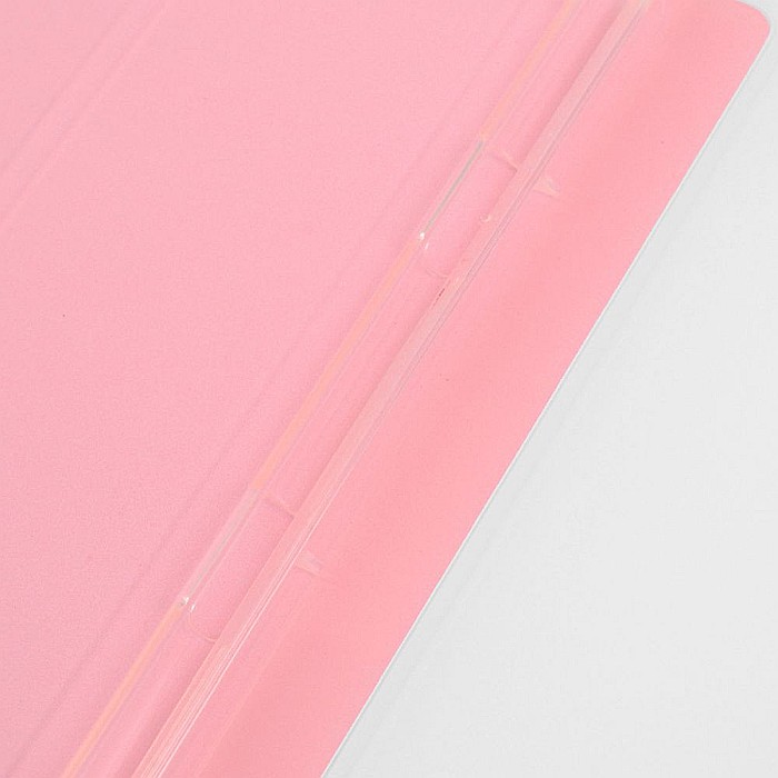 Husa Magnetica cu spate transparent, colturi intarite si suport Stylus pentru iPad 7, 8 10.2 Inch - Roz [8]