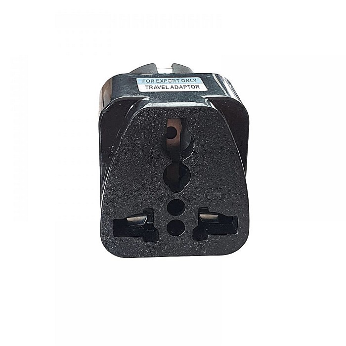 Adaptor priza calatorii, la retea 240V de la UK / USA la EU / Schuko, 250V 10 - Negru [3]