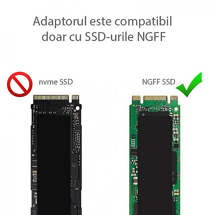 Adaptor SSD PCIex4 M.2 NGFF Nvme AHCI compatibil cu Mac mini A1347 2014 [5]