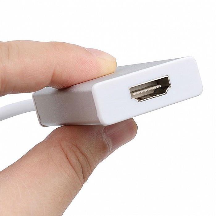 Adaptor Thunderbolt 3 USB Type-C 3.1 la HDMI, FullHD, Alb [4]