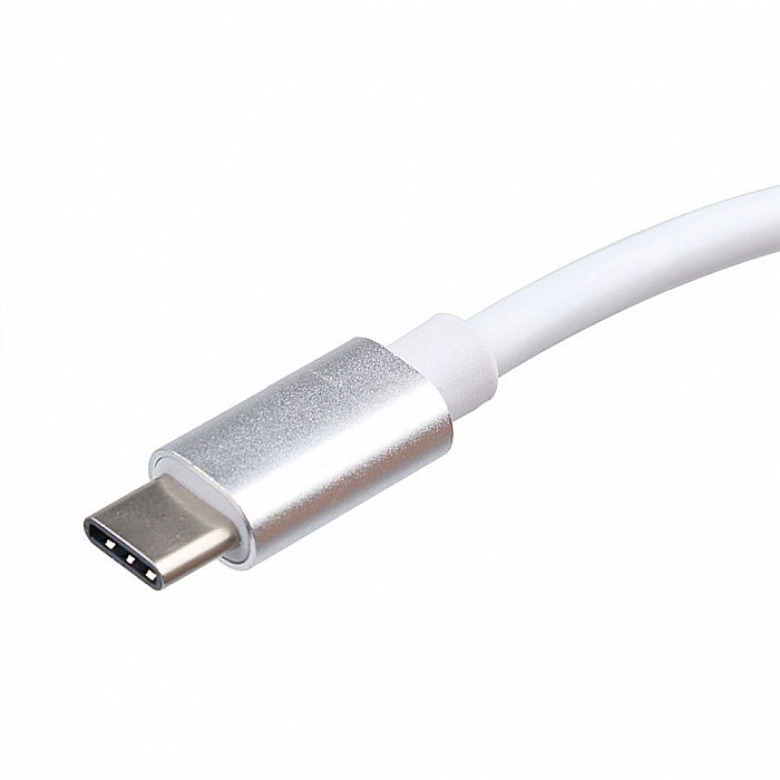 Adaptor Thunderbolt 3 USB Type-C 3.1 la HDMI, FullHD, Alb [6]