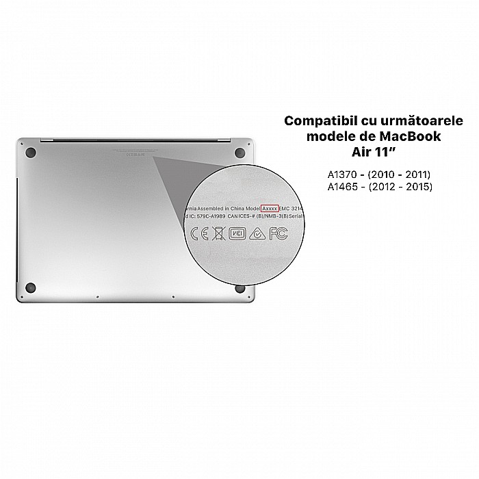 Carcasa de protectie pentru MacBook Air 11-inch A1370, A1465 - Model Catei [4]