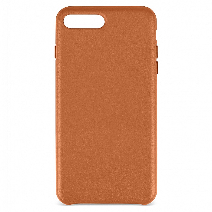 Husa de protectie din piele compatibil cu iPhone 7 Plus, 8 Plus - Maro [2]