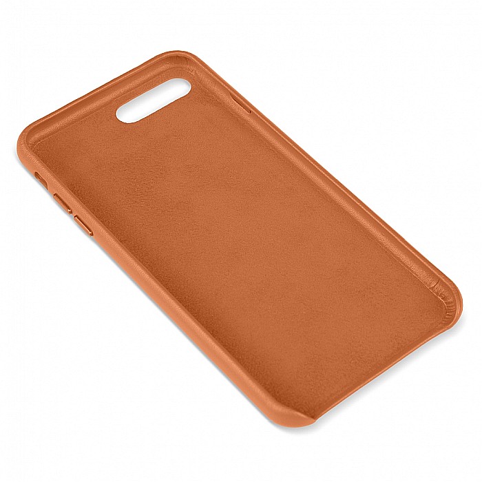 Husa de protectie din piele compatibil cu iPhone 7 Plus, 8 Plus - Maro [5]